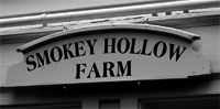 Smokey Hollow Farm Schild