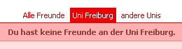 Keine Freunde