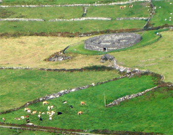 Stonefort, auf Irland-Bergtour gesichtet