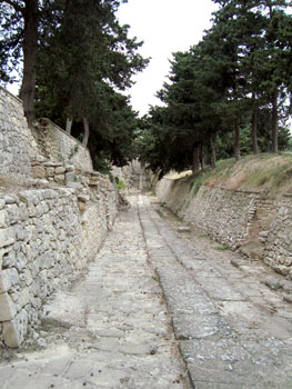 kreta2009_knossos_strasse