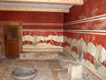 Knossos Thronsaal Knossos Thronsaal