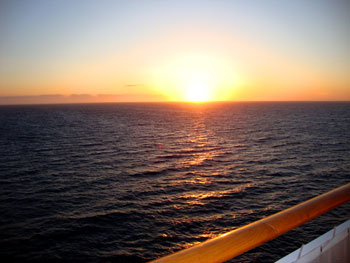 Sonnenuntergang im Norden Dänemarks